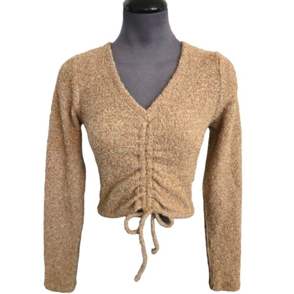 NWT WILD FABLE CROP SWEATER MADE W/ATLEAST 20% RECYCLED MATERIALS SZ.S - Picture 2 of 6